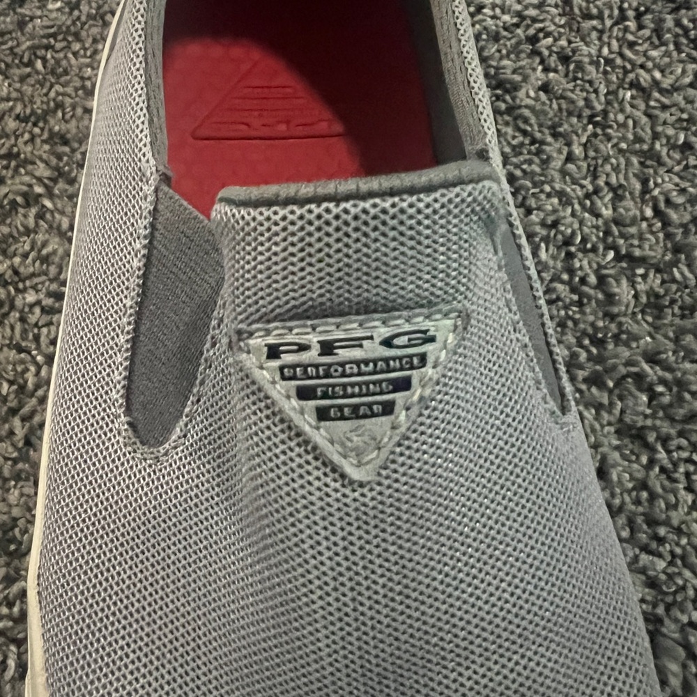 Columbia PFG Men's Gray Size 8.5 Slip-On Shoes